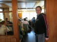 Coffee break in the restaurant "Harmonie" in Hundwil.